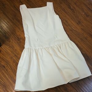 Charming Cream Kids Dress